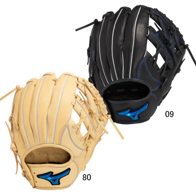ミズノ MIZUNO  少年軟式用 WILL DRIVE BLUE   オールラウンド用：サイズM  野球 ジュニア JR 軟式 グラブ グローブ  25SS(1AJGY32520)