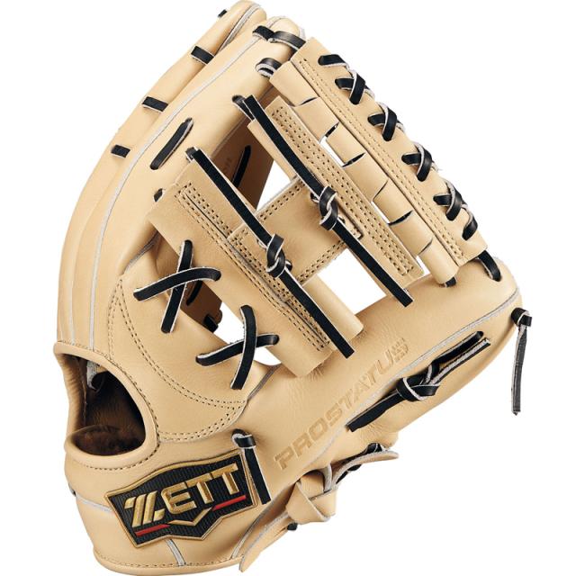 ゼット ZETT 軟式用プロステイタス25 源田モデル グラブ袋付 野球 軟式 グラブ グローブ 限定 25SS (BRGB565S)