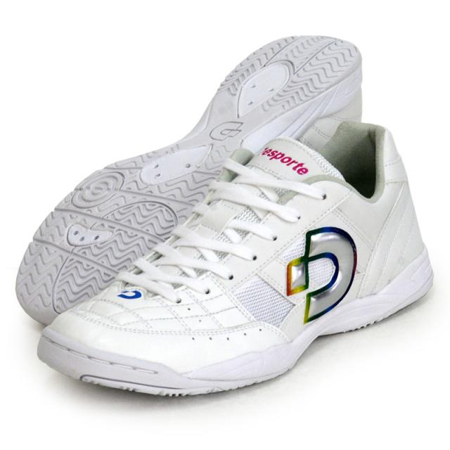 デスポルチ Desporte  リオ LL ID  フットサルシューズ インドア用  24FW (DS2134PW×M-SIL)