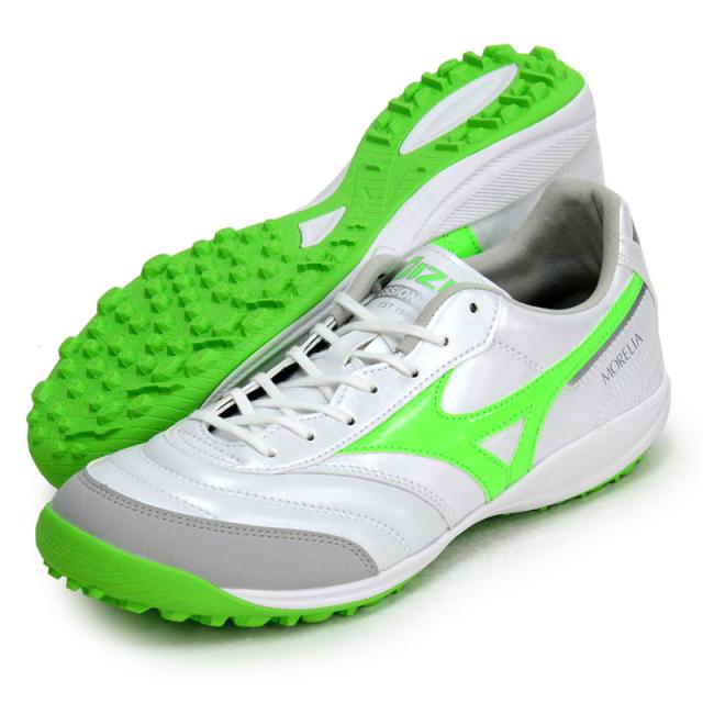 MIZUNO モレリアTF トレシュー ブラック 25.0cm モレリア|SALA|PRO|TF スーパーホワイトパール×ネオングリーン