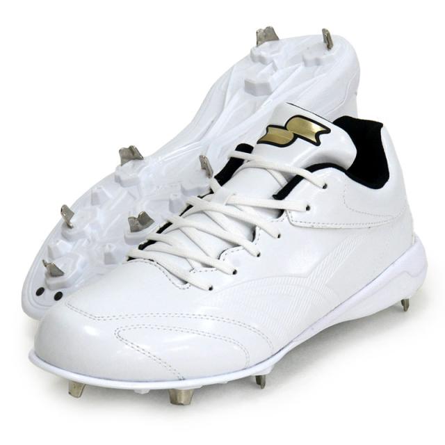 エスエスケイ SSK  グローロードTT-LW2  野球 白スパイク 埋込金具  25SS(SSF3300-1010)