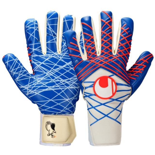 ウールシュポルト uhlsport プレディクション ウルトラグリップ ハーフネガティブ メニャン サッカー ゴールキーパーグローブ 手袋 25SS(101132812-01)
