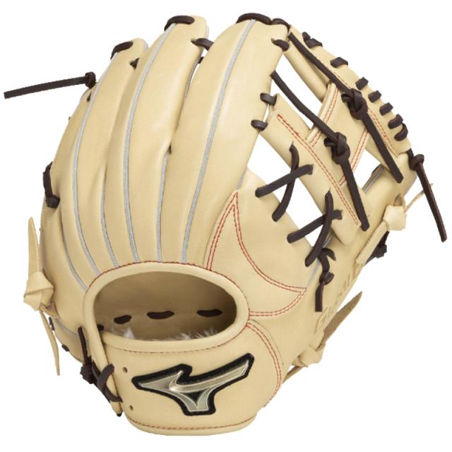 ミズノ MIZUNO 軟式用グローバルエリートHselectionSIGNA 内野手用：サイズ9 野球 一般 軟式 グラブ グローブ 25SS(1AJGR32303)_1