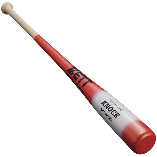 ゼット ZETT 朴＋メイプル4面張り 木製ノックバット 野球 木製