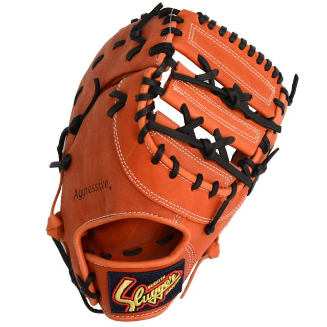 Slugger Aggressive 軟式少年用グローブ オレンジ Slugger Aggressive 軟式少年用グローブ オレンジ Slugger 軟式