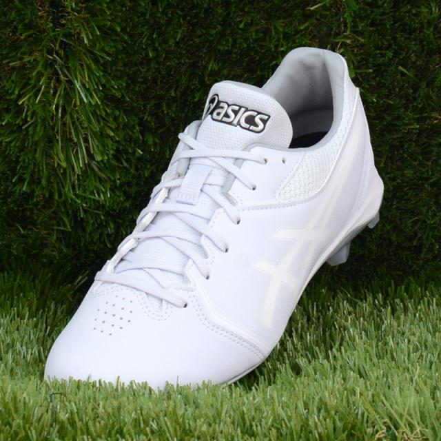 アシックス asics NEOCONNECT WIDE/ネオコネクト ワイド 野球 金具 スパイク 白スパイク シューズ 25SS(1123A055-110)