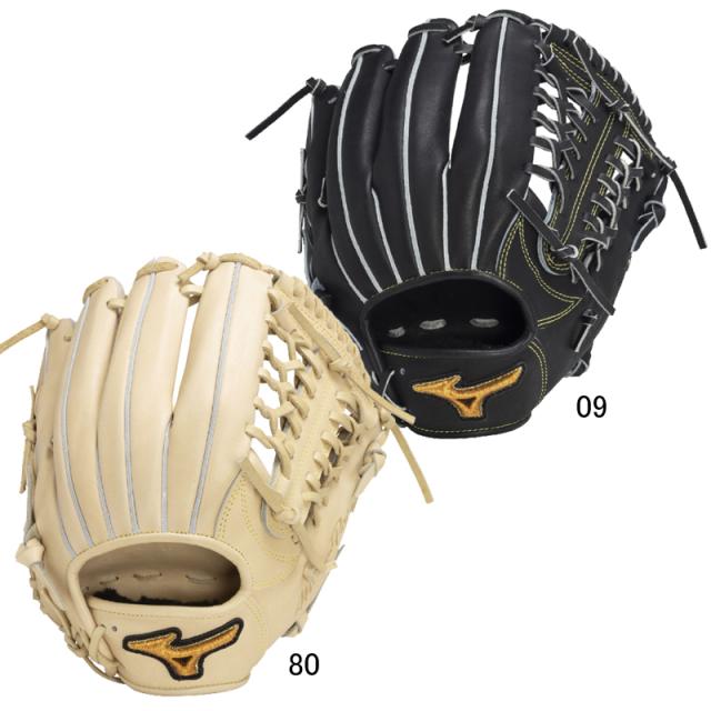 ミズノ (MIZUNO) 一般硬式野球 グローブ グラブ ミズノプロ 5DNAテクノロジー 22モデル 内野手用 22aw ナチュラルライム サイズ10 1AJGH27223-40