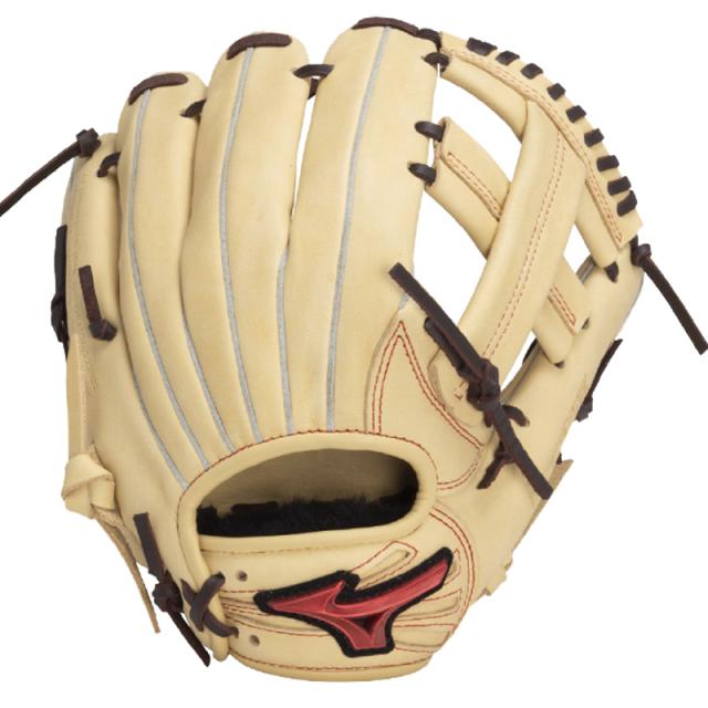 ミズノ MIZUNO ジュニア軟式用 WILL DRIVE RED IBE オールラウンド用：サイズS 野球 ジュニア JR 軟式 グラブ グローブ 25SS(1AJGY32410)
