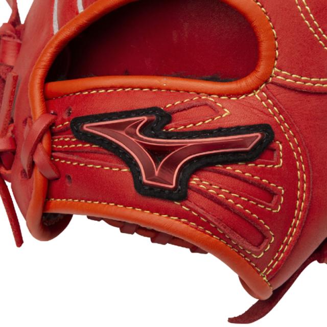 ミズノ MIZUNO ジュニア軟式用 WILL DRIVE RED IBE オールラウンド用：サイズM 野球 ジュニア JR 軟式 グラブ グローブ 25SS(1AJGY32420)