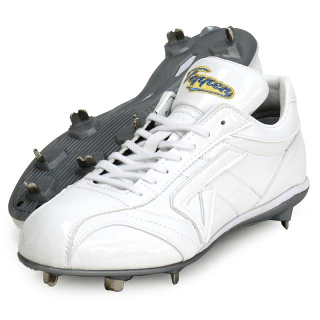 テッペン Teppen てっぺん  オーダースパイク セレクトモデル TS-5型  野球 金具スパイク 白スパイク 高校野球対応 ミドルカット  25SS (TS-5ﾃｯﾍﾟﾝﾋﾓｽﾊﾟｲｸ)