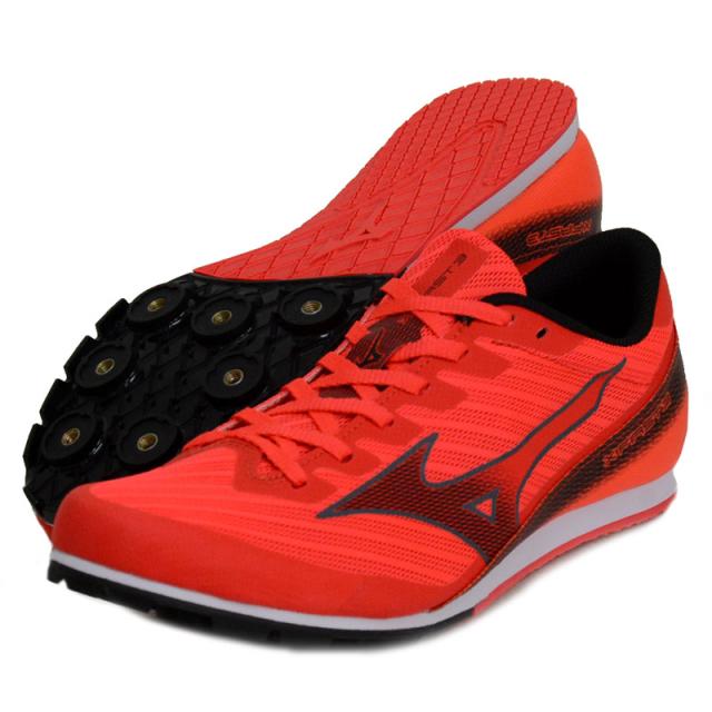 ミズノ MIZUNO  エックスファースト3 (エントリーモデル／土トラック兼用)  陸上スパイク 短・中・長距離・走幅跳用  25SS (U1GA258006)