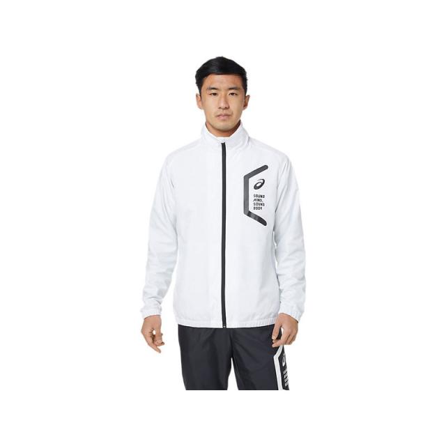 アシックス asics TEAM HEX WINDBREAKER JKT SAトレーニング アパレル(メンズ) (2031E061)