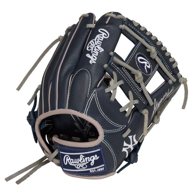 ローリングス Rawlings JR.ハイパーテック MLB G9M NYY ジュニア 少年軟式用 グローブ グラブ 25SS GJ5HTMG9M