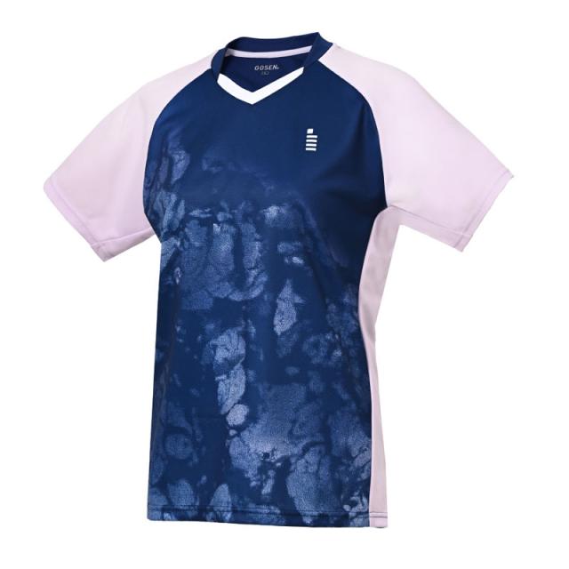 GOSEN(ゴーセン) レディース ゲームシャツ テニス･バドミントン アパレル(レディース) (T2513)