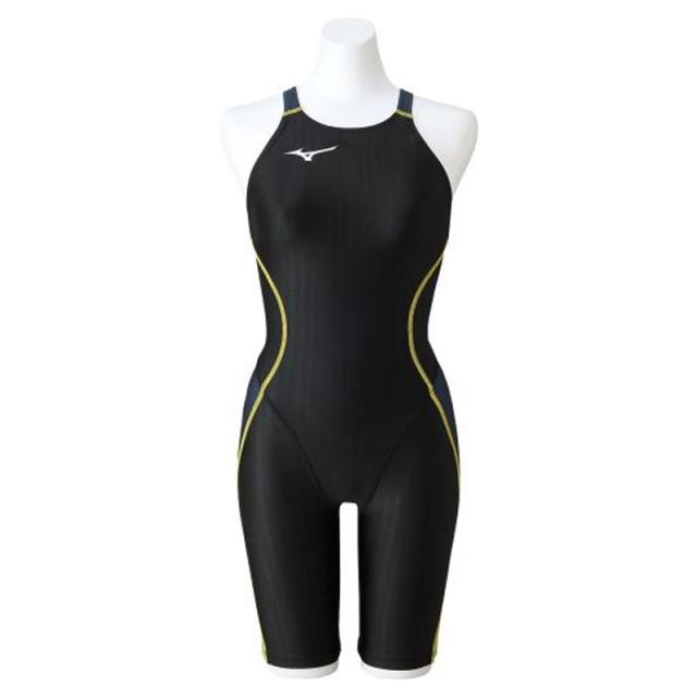 ミズノ MIZUNO 競泳用ハーフスーツ(レースオープンバック)(ジュニア) スイム 競泳水着 ニット水着 ストリームエース (N2MG1424)