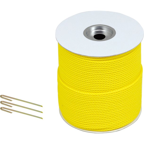 (代金引換・個人宅・北海道・沖縄県への配送不可)グランドロープ6×300（4） TOEI LIGHT トーエイライトプールコースロープ(G1577)