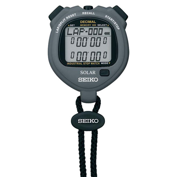 セイコー SEIKO SOLER INDUSTRIALグレー スポーツ タイマー (SVAJ999)の通販は