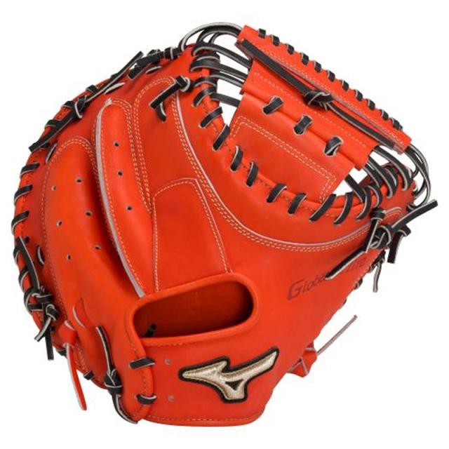 未使用　ミズノ　硬式　グローバルエリート　キャッチャー　スプレンディッドオレンジ 未使用ミズノ硬式グローバルエリートキャッチャー