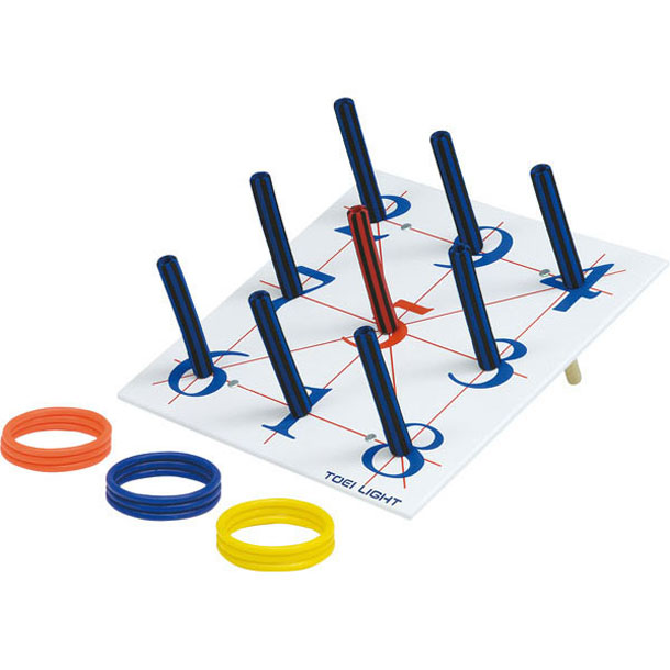 (代金引換・個人宅・北海道・沖縄県への配送不可)トーエイライト TOEI LIGHT ソフトバー輪投ゲ600 施設備品 (B6141)