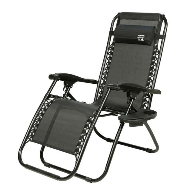 CAPTAIN STAG(キャプテンスタッグ) CSブラックラベル リクライニング リバティチェア トレッキング キャンプ用品 テーブル チェア (UC1838)