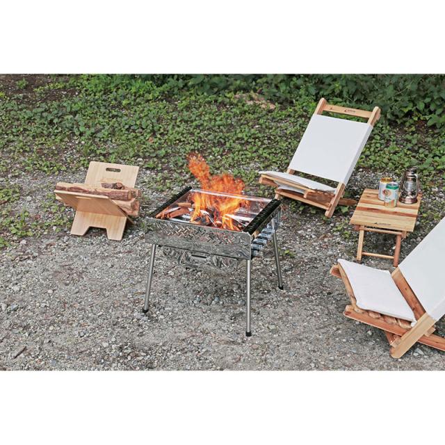 CAPTAIN STAG(キャプテンスタッグ) 7Way マルチ ファイアグリル トレッキング キャンプ用品 調理用具 (UG69)_5
