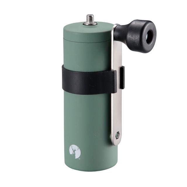 CAPTAIN STAG(キャプテンスタッグ) 18-8ステンレスハンディーコーヒーミルS（ヴィンテージグリーン） トレッキング キャンプ用品 (UW3546)