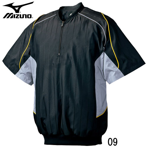 ミズノ MIZUNO ハーフZIPジャケット・半袖(侍ジャパンモデル