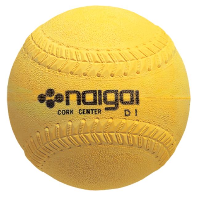 ナイガイ NAIGAI 内外　ソフト　１号　コルク　１ダース ソフトボール ボール (SB1Y)