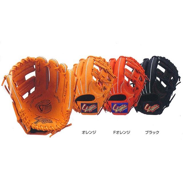 Slugger スラッガー　軟式グローブ オレンジ レザー Slugger 久保田スラッガー 軟式グローブ オレンジ Slugger