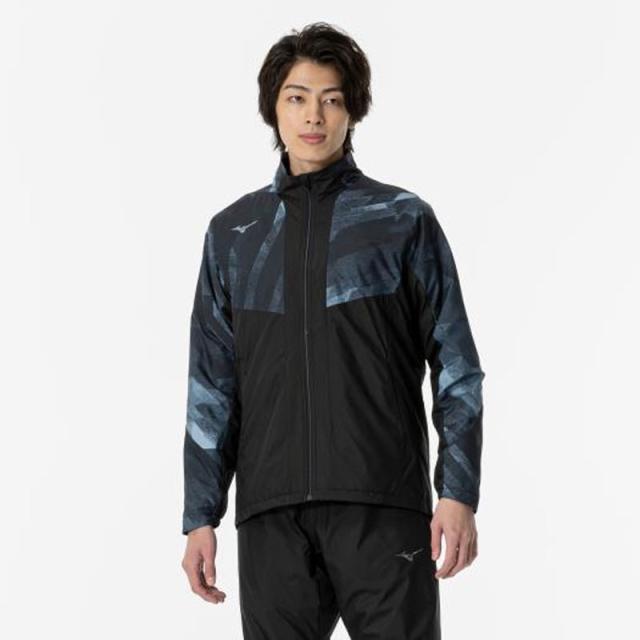ミズノ MIZUNO 発熱素材 ブレスサーモウォーマージャケット メンズ トレーニング ウォーマースーツ トップス (32MEA541)の通販は