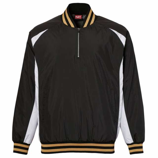 ローリングス Rawlings VジャンLS 長袖ジャケット ブラック 24SS ATP14SV1の通販は