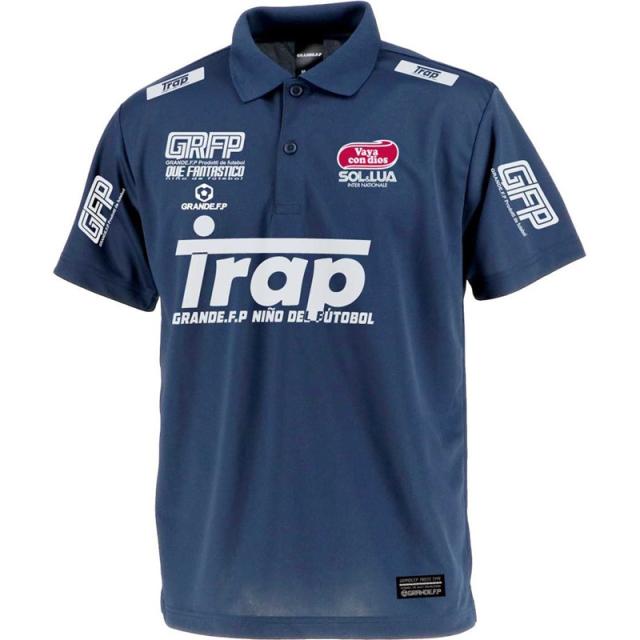 grande(グランデ) TRAP昇華転写プラクティスポロ フットサルプラクティクスシャツ (gfph23010-8701)