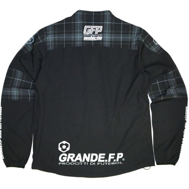 grande(グランデ) タータンチェック.ハーフZIP.ピステJKT フットサル