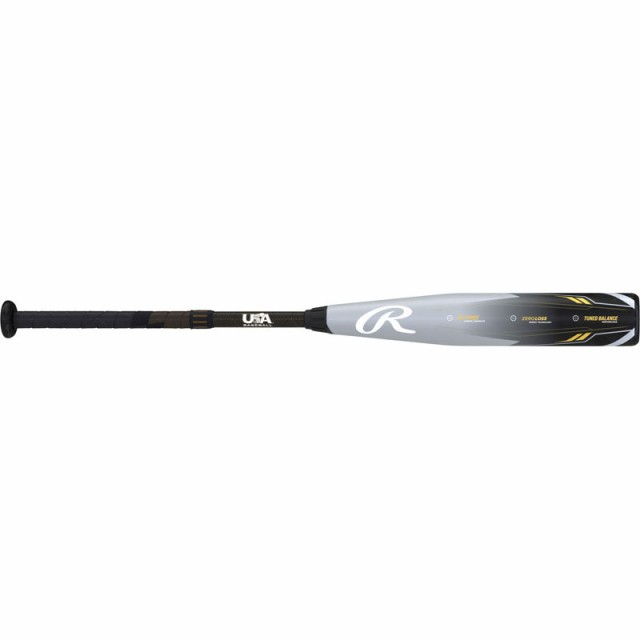 ローリングス Rawlings リトルリーグ ICON USA BASEBALL公認 （カーボン製） リトル用バット ブラック 24SS RUS3I8J