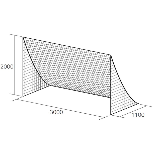 (代金引換・個人宅・北海道・沖縄県への配送不可)トーエイライト TOEI LIGHT ミニサッカーヨウLガタネット 学校機器 器具 (b6118w)