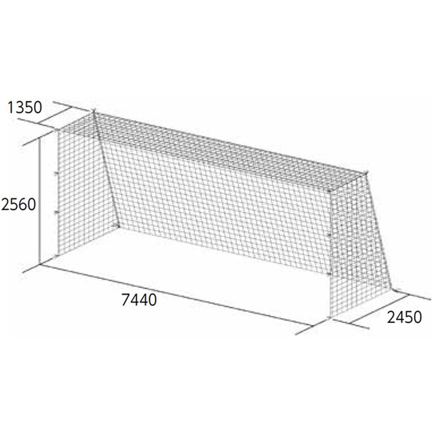 (代金引換・個人宅・北海道・沖縄県への配送不可)トーエイライト TOEI LIGHT イッパンサッカーゴールネット サッカーネット (b7175)