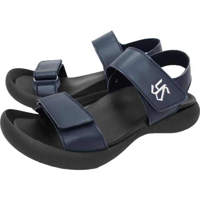 re:geta(リゲッタ) ヤクルトスワローズ レディースサンダル カジュアルサンダル (bcfd10ys-nvy)の通販は 5,724円