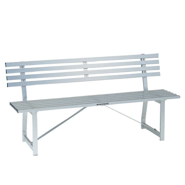 エバニュー Evernew ベンチ アルミ-2S 学校機器 器具 (EKA525)