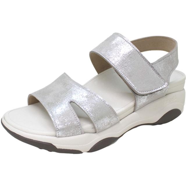 re:geta(リゲッタ) バックベルトツキアツゾコウォークサンダル カジュアルサンダル (re3001-sil) 6,645円