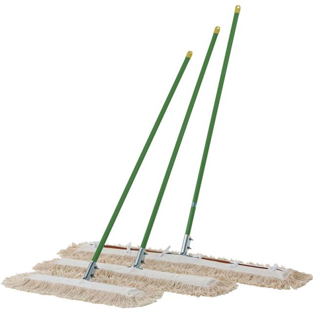 (代引き・個人宅・北海道・沖縄への配送不可)三和体育 タイイクカンモップ シロ 90CM3B 学校機器 体育館備品 (s3911)の通販は 7,370円