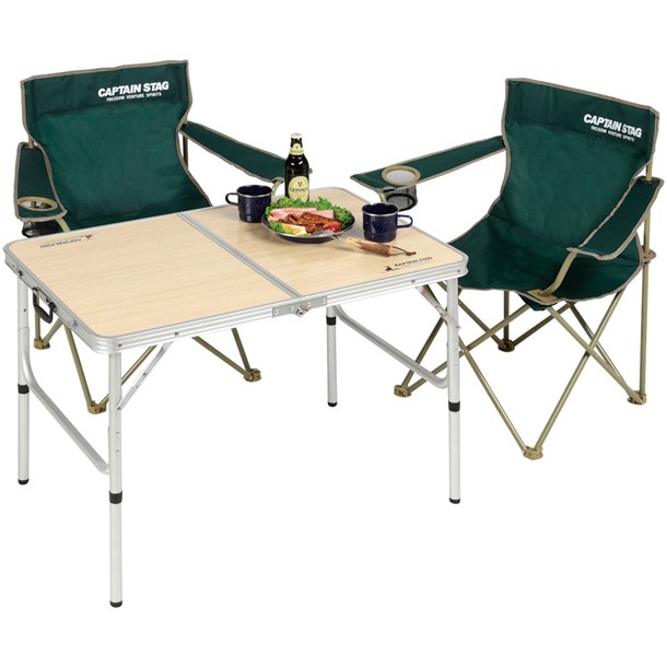 キャプテンスタッグ captainstag ショクジガシヤスイテーブルS アウトドアグッズ (uc0517)の通販は