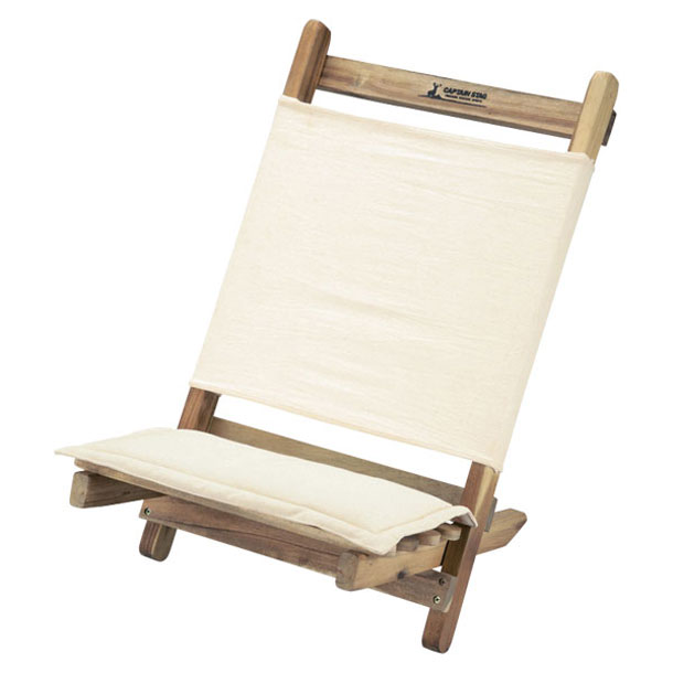 CSクラシックス ロースタイルチェア(ホワイト) CAPTAIN STAG キャプテンスタッグアウトドアグッズソノタ(UP1016)