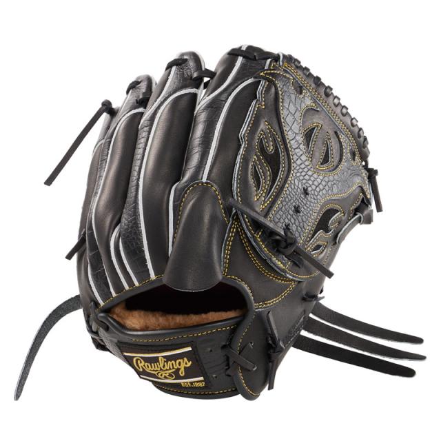 ローリングス Rawlings 硬式プロプEM N54MG ブラック/クロコ 硬式用グローブ 24AW GH4FPW2N54MG