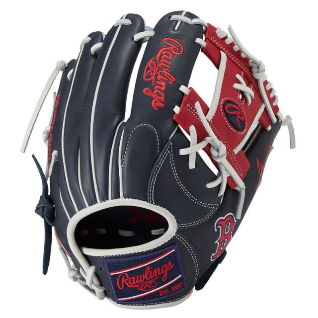 ローリングス Rawlings 軟式ハイパーテックMLBTEAMN62BOS 軟式用グローブ 地球儀 25AW GR5HTMN62