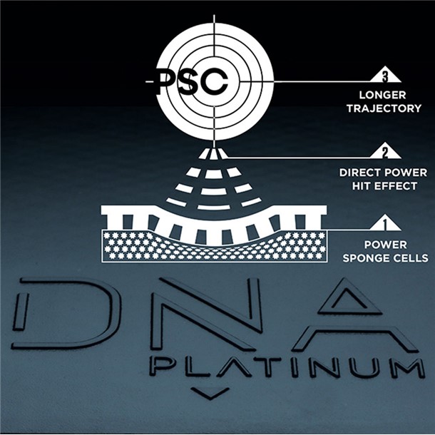 スティガ stiga DNA プラチナH クロ MAX 卓球ラバー (1712060123)の