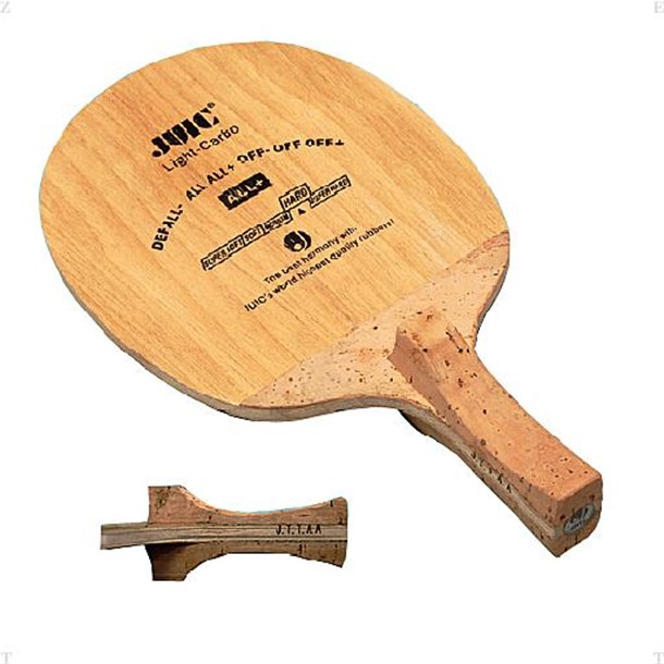 ジュイック juic ライトカーボ ハンテンシキ カクガタ 卓球ペンラケット (2282f)