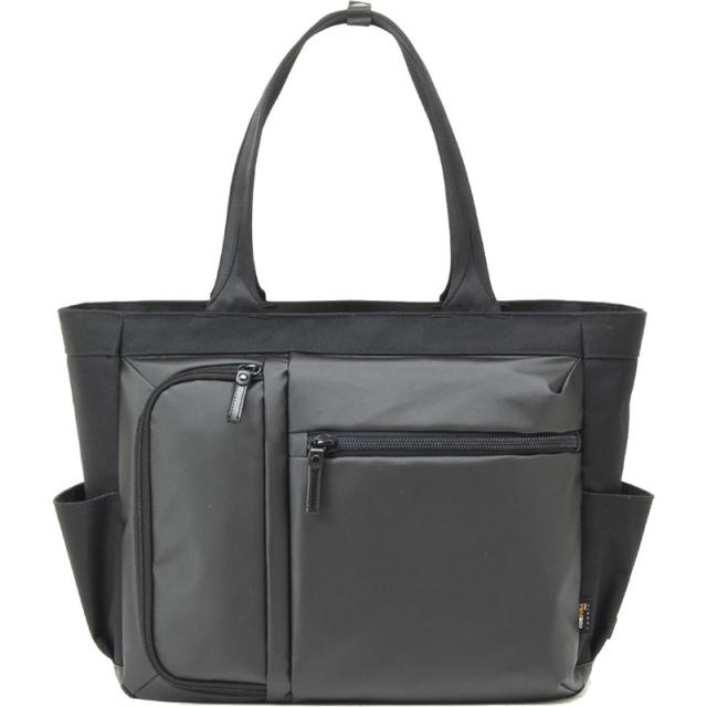 バーマスbermas バウアーゲーエン 横型トート ブラック カジュアルトートバッグ (6038410)