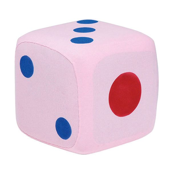 トーエイライト TOEI LIGHT ソフトジャンボサイコロ ピンク 学校機器 (B2489P)