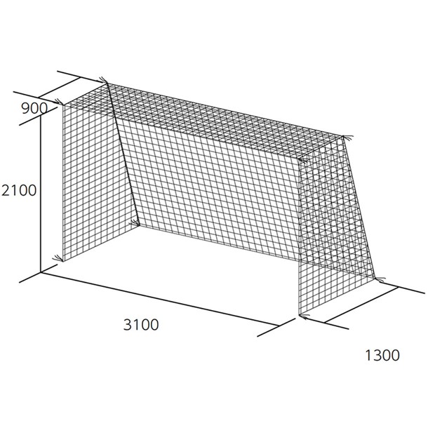 トーエイライト TOEI LIGHT フットサル･ハンドゴールネット フットサルネット (b3018)の通販は