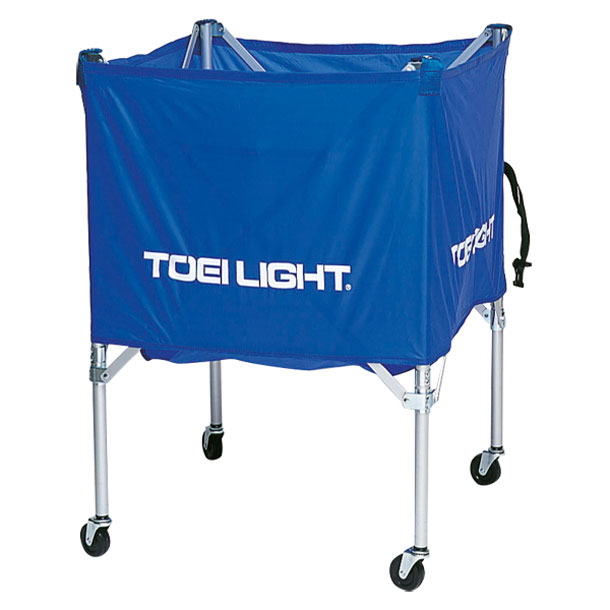 (代金引換・個人宅・北海道・沖縄県への配送不可)トーエイライト TOEI LIGHT アルミワンタッチボールカゴ 学校機器 器具 (B7155)